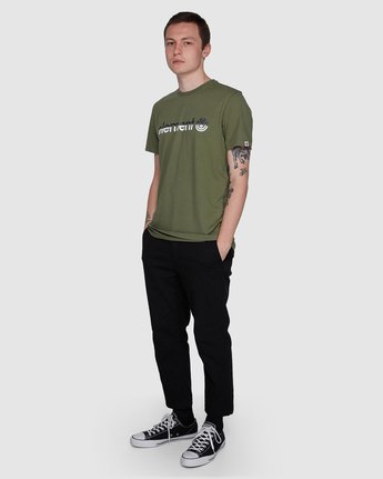 5 Horizon Short Sleeve Tee Green 183001 Element