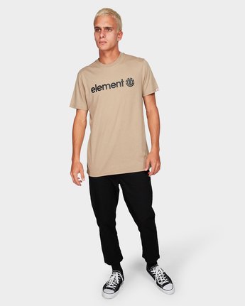 5 Horizon Short Sleeve Tee Beige 183001 Element