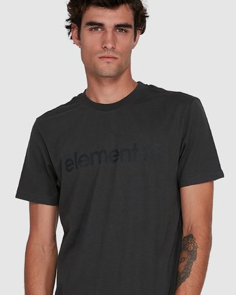 4 Horizon Short Sleeve Tee Black 183001 Element