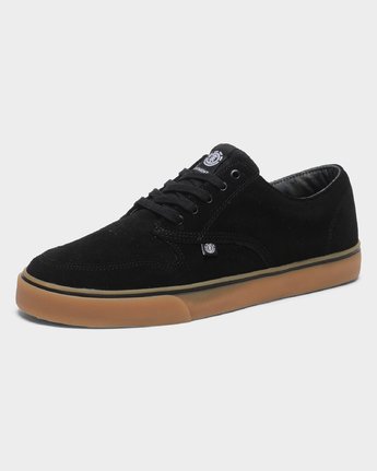 4 Topaz C3 Suede Sneakers Black 183902 Element