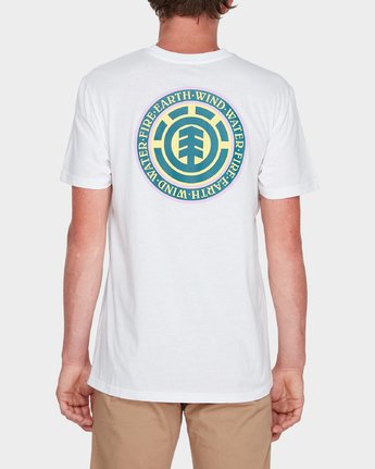 1 Seal Back Short SleeveTee White 184014 Element
