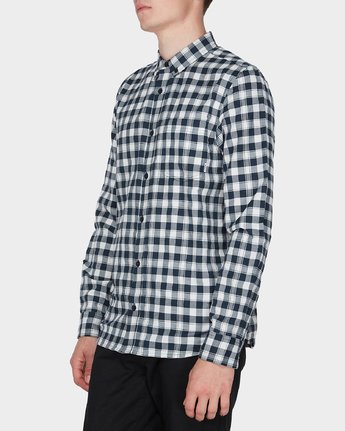 2 GOODWIN LS SHIRT Blue 196211 Element