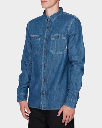 2 PACE SHIRT Blue 196219 Element