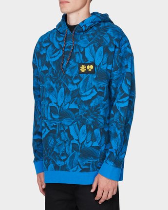 2 GRIFFIN LEAF CAMO HOODED PULLOVER Blue 196321 Element