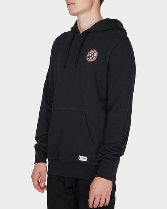 1 Seal Back Hoodie Black 196325 Element