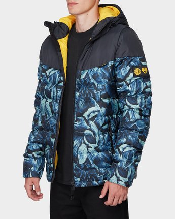 3 GRIFFIN LIGHT DOWN PUFFA JACKET Black 196466 Element