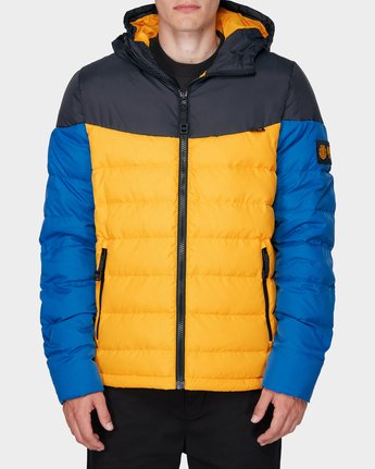 1 GRIFFIN LIGHT DOWN PUFFA JACKET Yellow 196466 Element