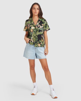 3 So Tropical Shirt Black 205214 Element