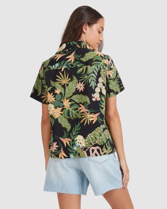 1 So Tropical Shirt Black 205214 Element