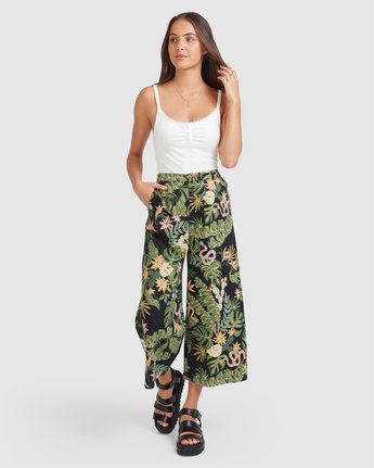 3 So Tropical Pant Black 205263 Element