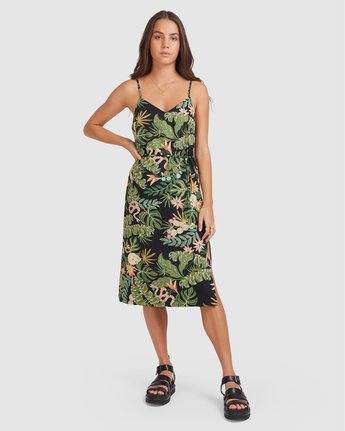 2 So Tropical Dress Black 205869 Element