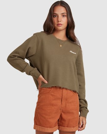 0 Walking Away Fleece Green 207301 Element