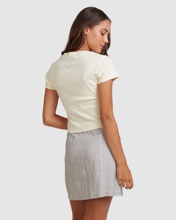 3 BEATLE BABY TEE Beige 217003 Element