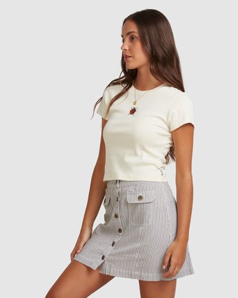 2 BEATLE BABY TEE Beige 217003 Element