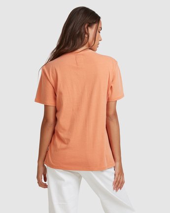 3 LANE TEE Orange 217004 Element