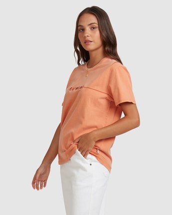 2 LANE TEE Orange 217004 Element