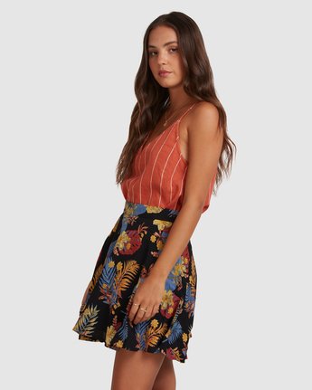 1 Amelie Tropical Skirt Black 217851 Element