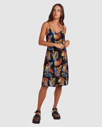1 Amelie Tropical Dress Black 217861 Element