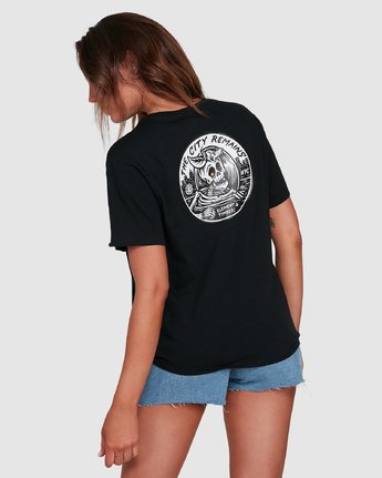 1 B-SIDE WO SHORT SLEEVE TEE Black 402001 Element