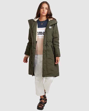 0 FIELD PARKA Green 417458 Element