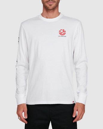 1 BANSHEE LONG SLEEVE TEE White 502053 Element