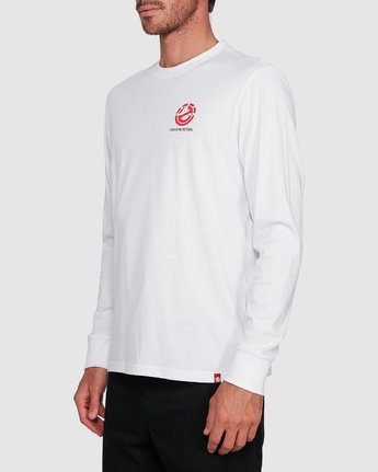 4 BANSHEE LONG SLEEVE TEE White 502053 Element