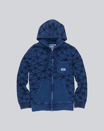 Indigo Fleece Zh - Fashion Fleece for Men F1FLC3ELF7