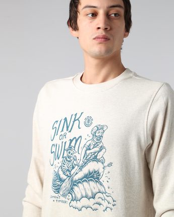 2 Rafters Crew - Fleece for Men  H1CRB3ELP8 Element