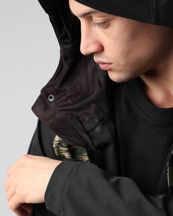 1 Almo - Jacket for Men Black H1JKC1ELP8 Element