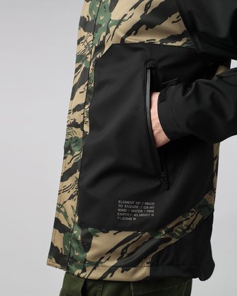 4 Almo - Jacket for Men Black H1JKC1ELP8 Element