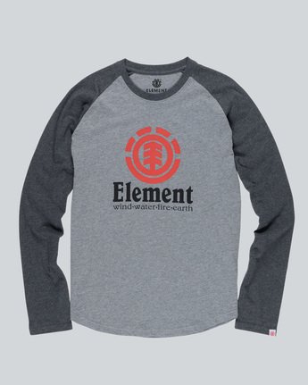 3 Vertical Raglan Qtr - Tee Shirt for Men  H1LSA3ELP8 Element