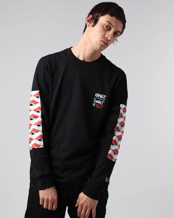 0 Commit Ls Tee - Tee Shirt for Men  H1LSB4ELP8 Element