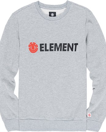 1 Blazin - Sweatshirt Gray L1CRA9ELF8 Element