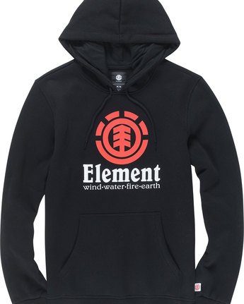 1 Vertical - Hoodie Black L1HOB4ELF8 Element