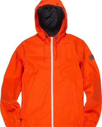 1 Alder - Hooded Jacket Orange L1JKB5ELF8 Element