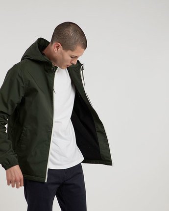 1 Alder - Hooded Jacket Green L1JKB5ELF8 Element