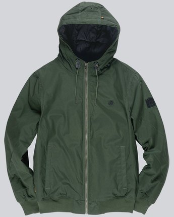 2 Dulcey - Hooded Jacket Green L1JKC2ELF8 Element