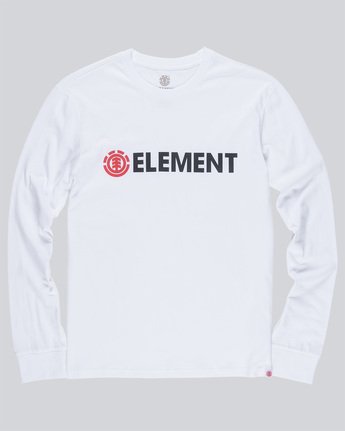 0 Blazin Ls - Tee Shirt for Men White L1LSA5ELF8 Element