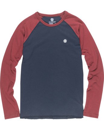 1 Blunt - Long Sleeve T-Shirt for Men Red L1LSA8ELF8 Element
