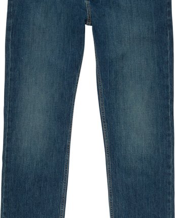 2 E02 - Slim Straight Fit Jeans for Men Blue L1PNA2ELF8 Element