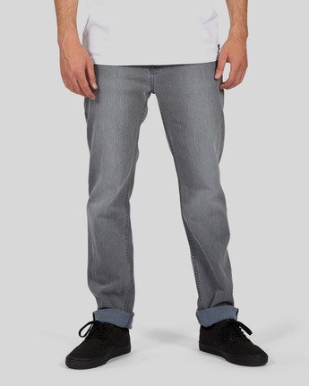 E02 - Slim Straight Fit Jeans for Men  L1PNA2ELF8