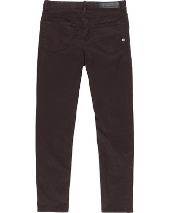 3 E02 Color - Slim Straight Fit Jeans for Men Brown L1PNA6ELF8 Element