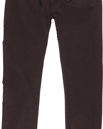 2 E02 Color - Slim Straight Fit Jeans for Men Brown L1PNA6ELF8 Element