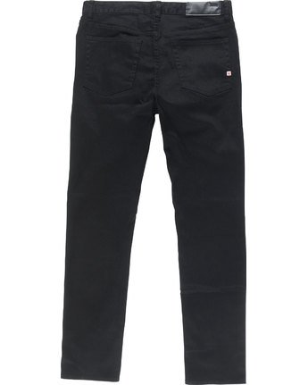 3 E02 Color - Slim Straight Fit Jeans for Men Black L1PNA6ELF8 Element