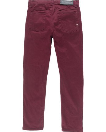 3 E02 Color - Slim Straight Fit Jeans for Men Red L1PNA6ELF8 Element