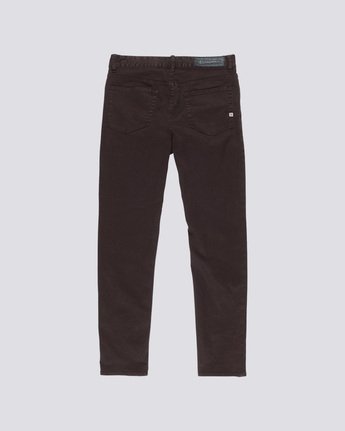 1 E02 Color - Slim Straight Fit Jeans for Men Brown L1PNA6ELF8 Element