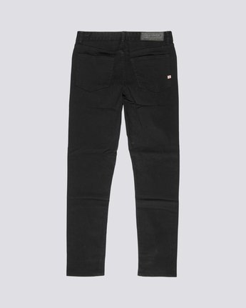 1 E02 Color - Slim Straight Fit Jeans for Men Black L1PNA6ELF8 Element