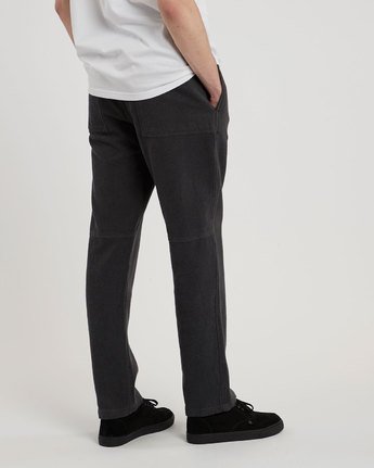 3 Pull Up Flannel Pant - trousers for Men Black L1PTA9ELF8 Element