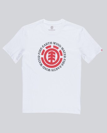 0 Seal Ss - Tee Shirt for Men White L1SSA7ELF8 Element