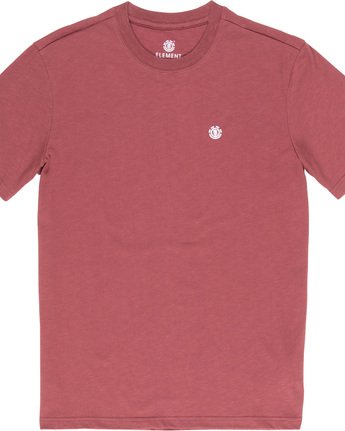 4 Crail - Short Sleeve T-Shirt for Men Red L1SSE5ELF8 Element